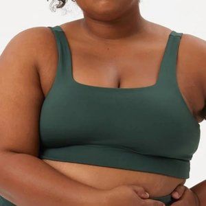 Girlfriend Collective Moss Tommy Bra